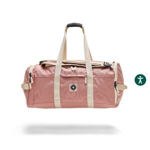 New Walker Family Goods Valley Duffel Bag in Rose